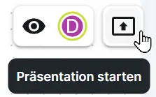 Die Schaltfläche "Präsentation starten"